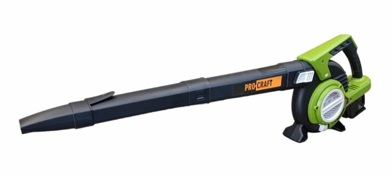 PROCRAFT VB20 zahradní aku vysavač a fukar na listí LiIon 2x 20V, bez aku Obrázek