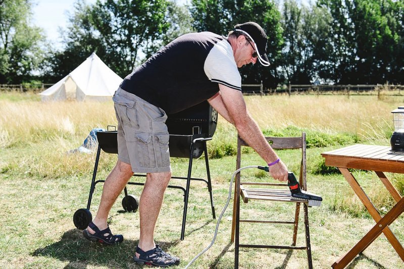 BOSCH Fontus 18V (1x2,5Ah) aku venkovní čistič Obrázek