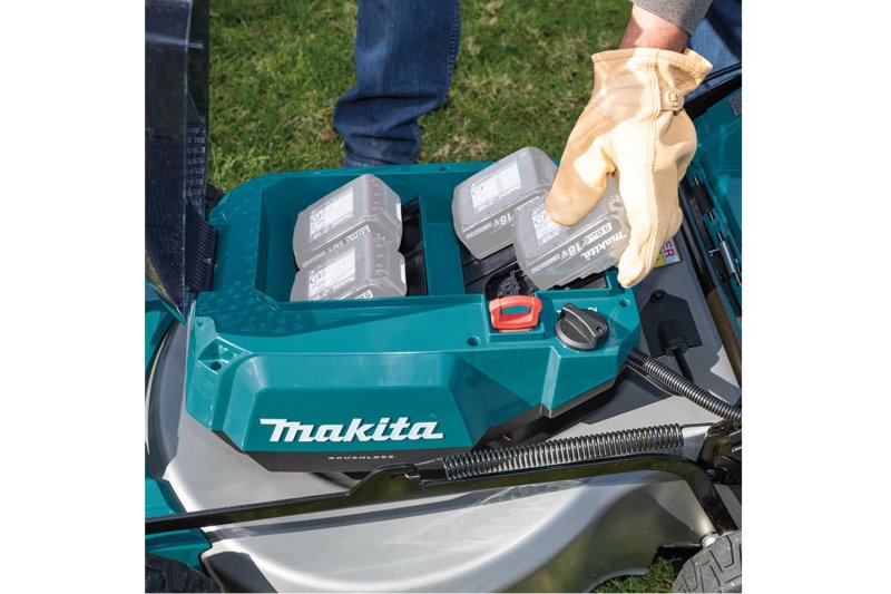 MAKITA DLM536Z travní aku sekačka 53cm s pojezdem LXT LiIon 2x18V, bez akumulátoru Obrázek