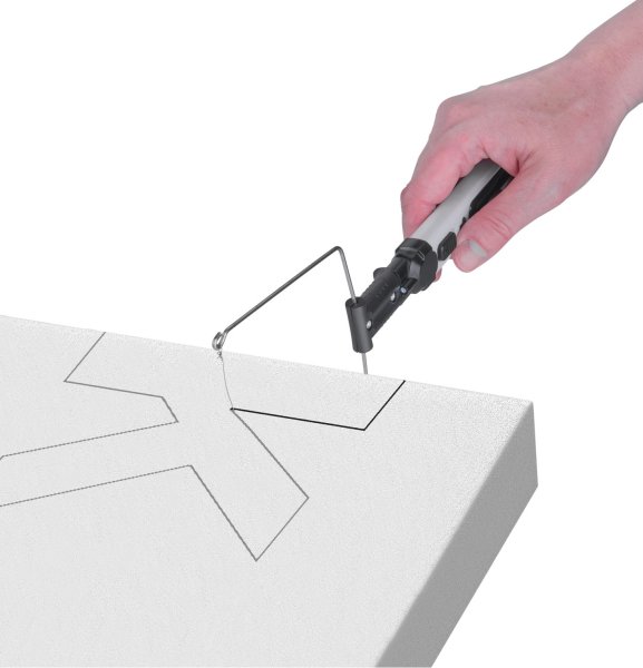 EXTOL PREMIUM 8891504 řezačka polystyrénu odporová aku USB 4V LiIon 2Ah Obrázek