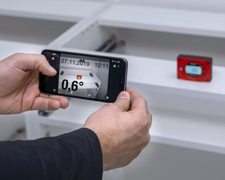 SOLA - GO! SMART digitalní vodováha - sklonoměr Bluetooth, 80mm, 01483001 Obrázek