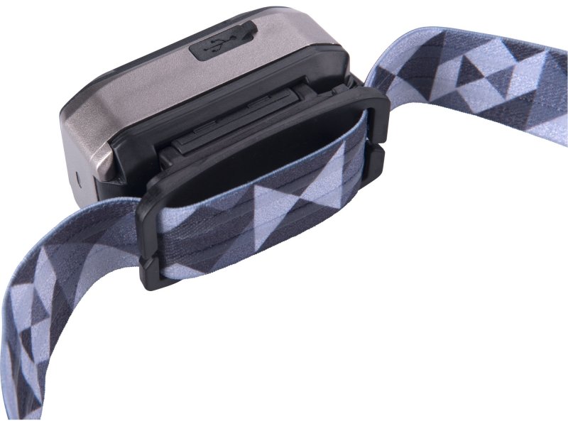 EXTOL LIGHT 43185 čelovka 500lm, Dual Power LiIon / AAA, USB, IR čidlo, OSRAM LED+COB LED Obrázek