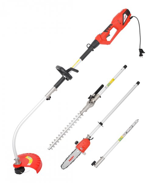 HECHT 690 3in1 elektrické multifunkční zahradní nářadí - pila, plotostřih, vyžínač Obrázek