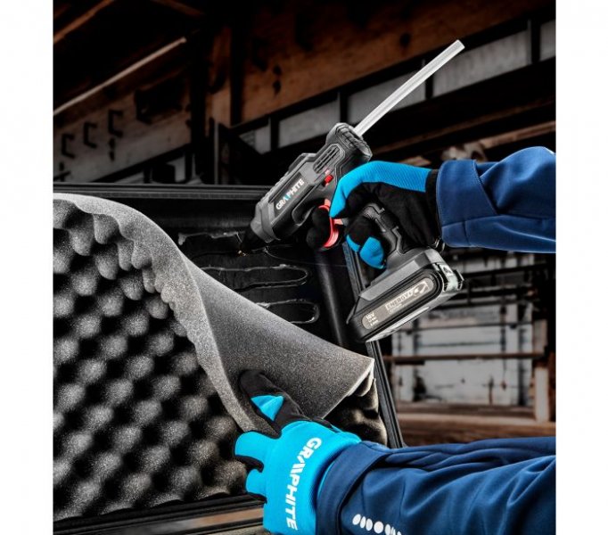 GRAPHITE ENERGY+ 58G040 aku tavná pistole 18V LiIon bez akumulátoru Obrázek