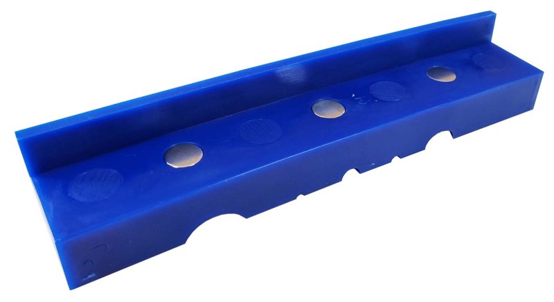 MAGG 080223 plastové vložky čelistí SOFT 155mm magnetické s drážkami 2ks Obrázek