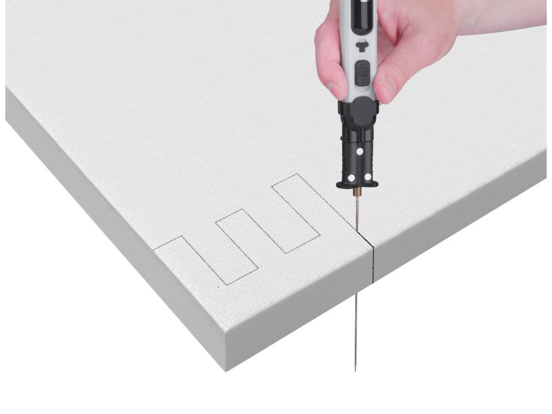 EXTOL PREMIUM 8891504 řezačka polystyrénu odporová aku USB 4V LiIon 2Ah Obrázek