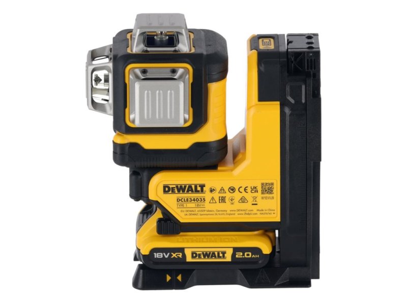 DeWALT DCLE34035D1 (1x2Ah) 3x360 zelený čárový laser s dálkovým ovládáním Obrázek