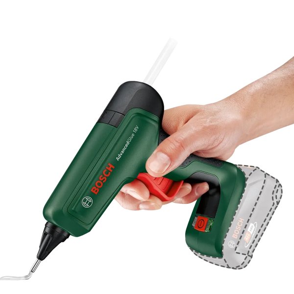 BOSCH AdvancedGlue 18V (verze bez aku) akumulátorová lepicí tavná pistole Power4ALL Obrázek