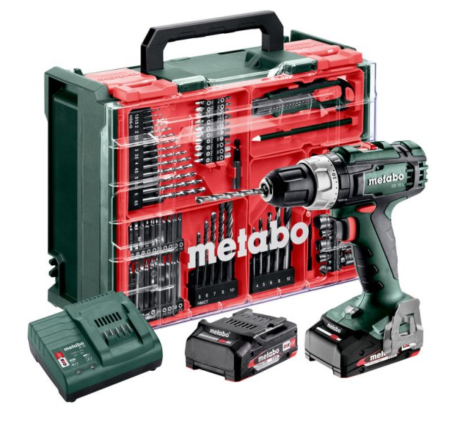 METABO SB18L SET aku příklepová vrtačka 602317710 Obrázek