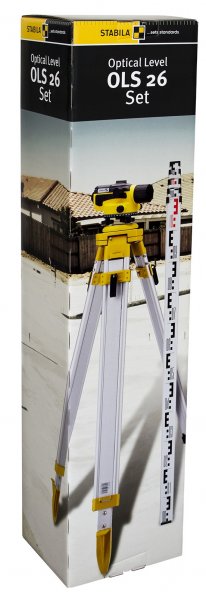 STABILA OLS-26 + BST-S +TNL SET nivelační přístroj 18460 Obrázek