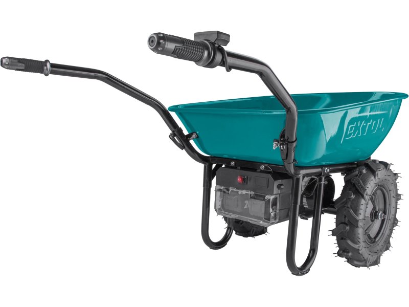 EXTOL INDUSTRIAL 8791941 aku kolečko stavební 100 lit. 260 kg SHARE20V 40V LiIon bez aku Obrázek