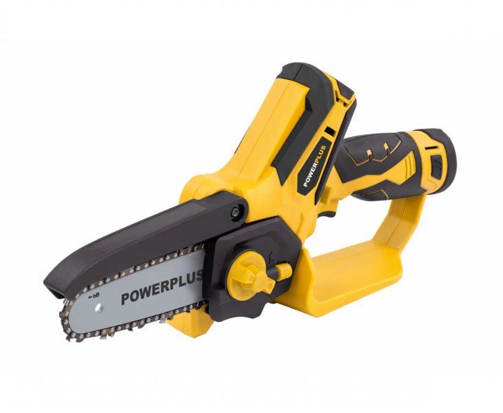 POWERPLUS POWXG1045 aku řetězová pila na větve 12V 2x 2Ah LiIon Obrázek