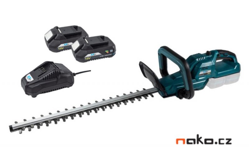 XTline XT102875-2B2 aku nůžky na živý plot 36V (2x18V 2Ah) Obrázek