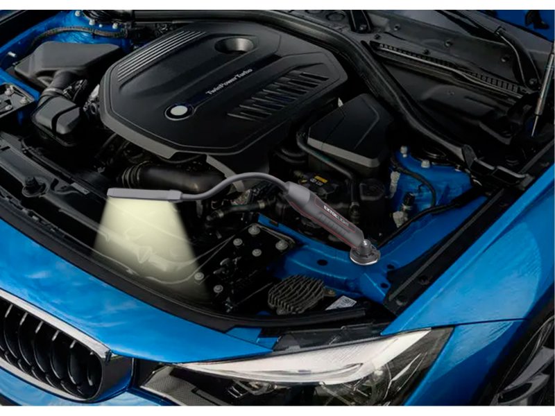 EXTOL LIGHT 43146 světlo pracovní ohebné, USB nabíjení, 500lm COB+140lm LED Obrázek