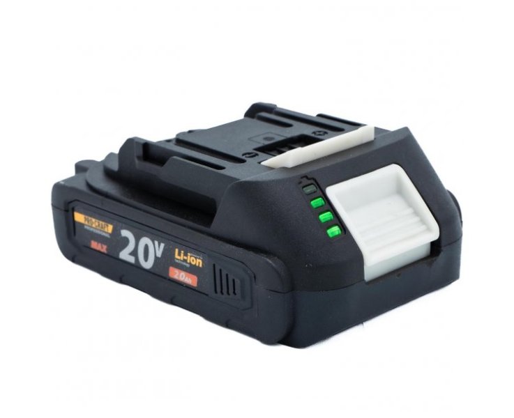 PROCRAFT 20/2A akumulátor LiIon 20V 2Ah ORIGINÁL Obrázek
