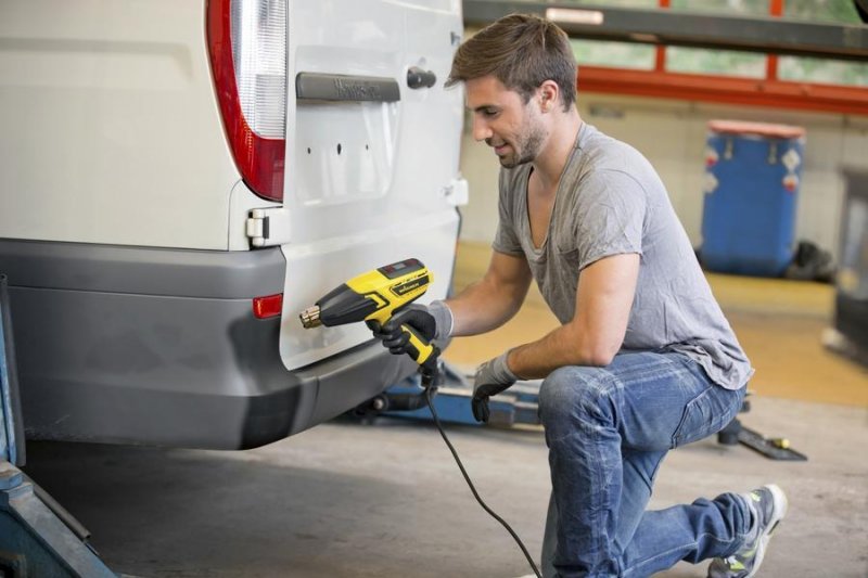 WAGNER HG Furno 500 horkovzdušná pistole s LCD 2359352 Obrázek