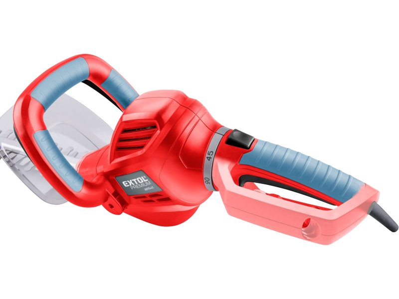 EXTOL PREMIUM 8895442 elektrické nůžky na živý plot s otočnou rukojetí, 55cm Obrázek