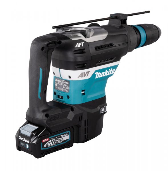 MAKITA HR005GM202 aku kombinované kladivo SDS+ AWS LiIon XGT 40V 2x 4Ah Obrázek