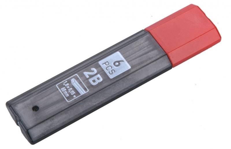 EXTOL PREMIUM 8853005A náhradní tuha 6ks, tvrdost 2B Obrázek