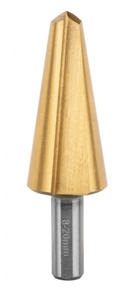 GRAPHITE 56H245 sada stupňovitých a frézovacích vrtáků a záhlubník HSS Tin 7ks Obrázek