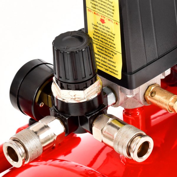 HECHT 2089 dvoupístový bezolejový kompresor s nádobou 50l Obrázek