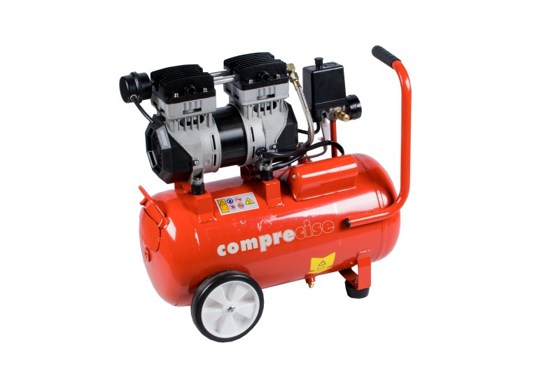 PROMA OLT-105/24 tichý dvoupístový bezolejový kompresor 25000137 Obrázek