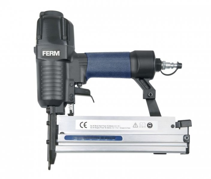 FERM ATM1051 pneumatická hřebíkovačka a sponkovačka Obrázek