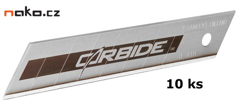 STANLEY STHT2-11818 Fatmax 18mm karbidová odlamovací čepel - balení 10 ks