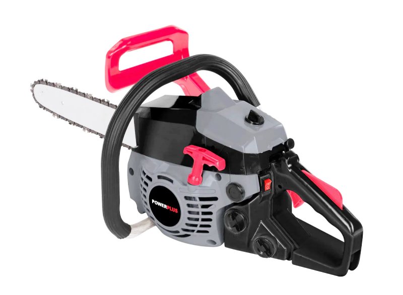 POWERPLUS POWEG2010 motorová benzínová řetězová pila 35cm Obrázek