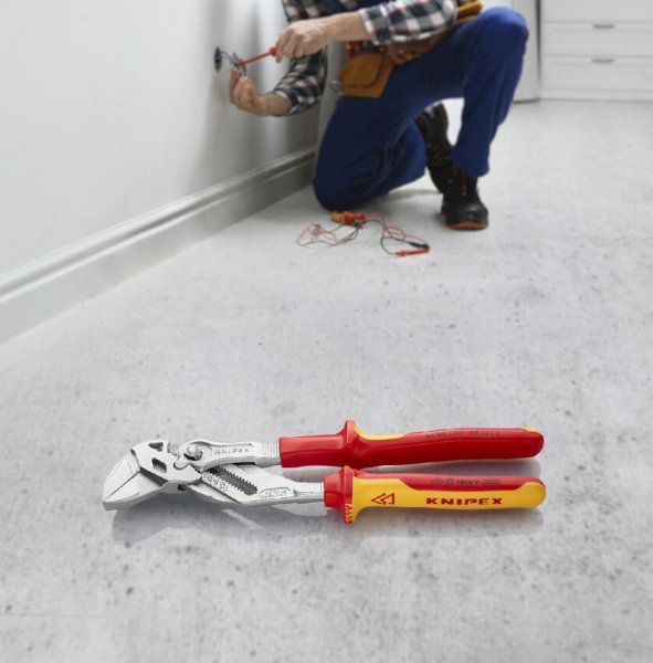 KNIPEX 8606250 klešťový klíč 250mm (paralel) 1000V Obrázek