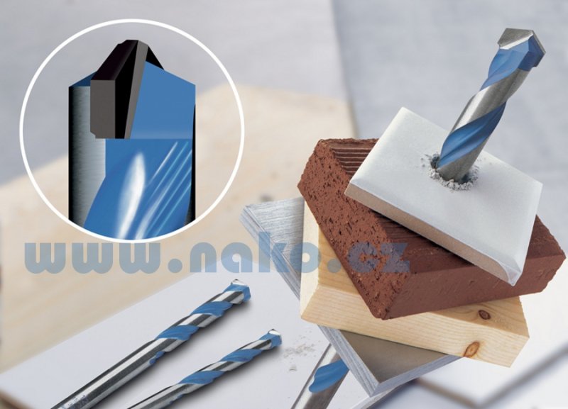 BOSCH  vidiový vrták 6x60/100mm CYL-9 MultiConstruction 2608900611 Obrázek