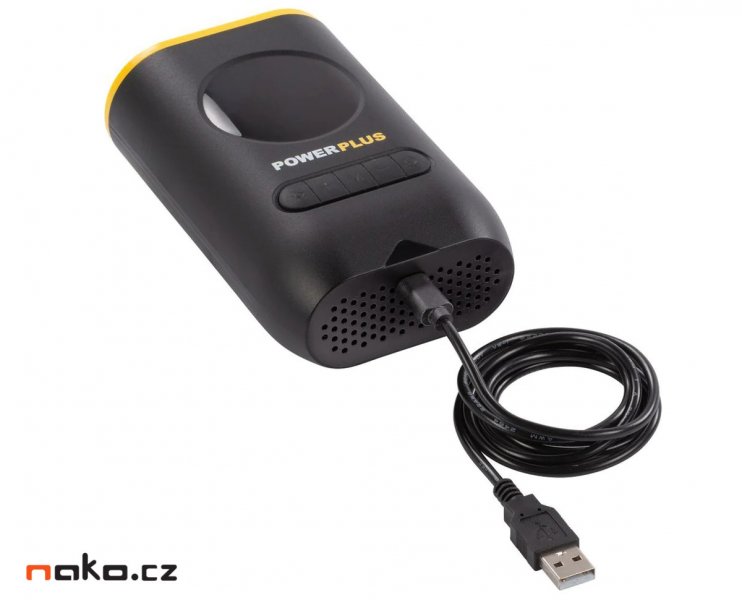 POWERPLUS POWX1710 aku kompresor 10bar 8V LiIon 2Ah Obrázek