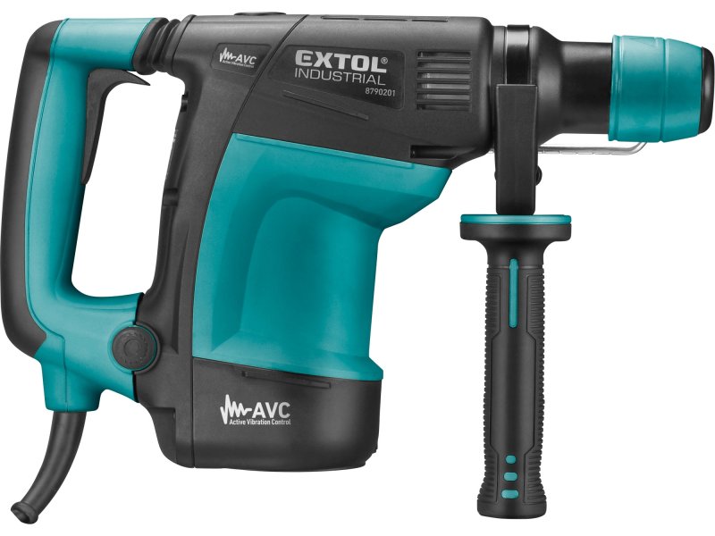 EXTOL INDUSTRIAL 8790201 vrtací a sekací kladivo SDS+ AVC 1100 W Obrázek