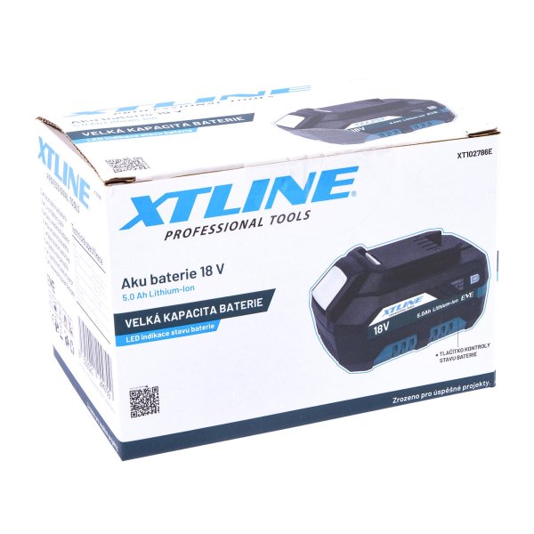 XTline XT102786E baterie Li-Ion 5.0Ah EVE XTpower