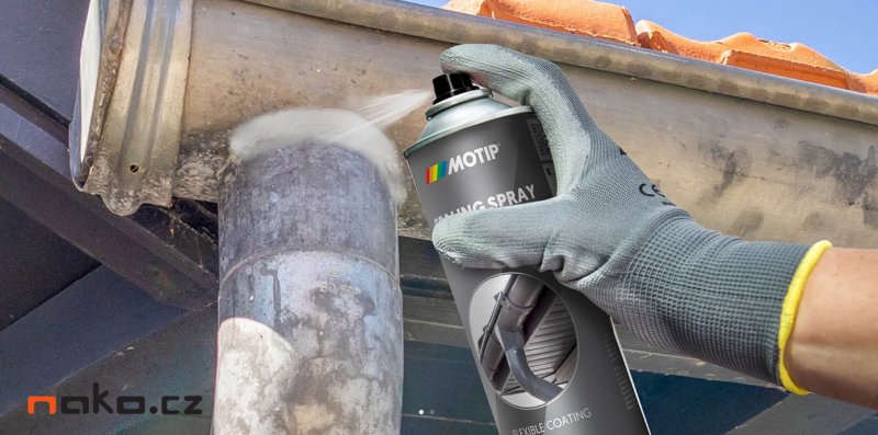 MOTIP těsnící sprej sealing spray černý 500ml 07307 Obrázek