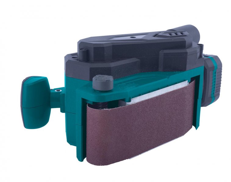 XTline XT102755-1B5B aku pásová bruska 75x457mm LiIon 18V 5Ah, nabíječka, kufr Obrázek