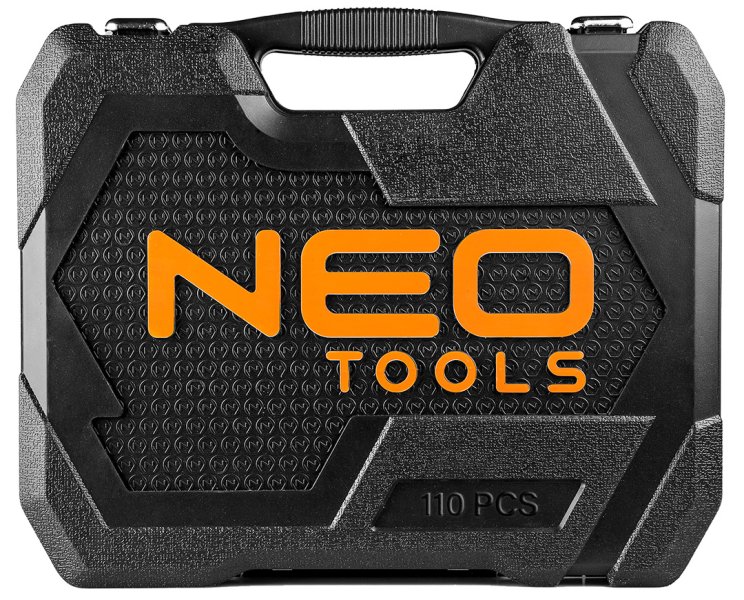 NEO TOOLS 10-066 gola sada 1/4"+1/2" 110 dílů