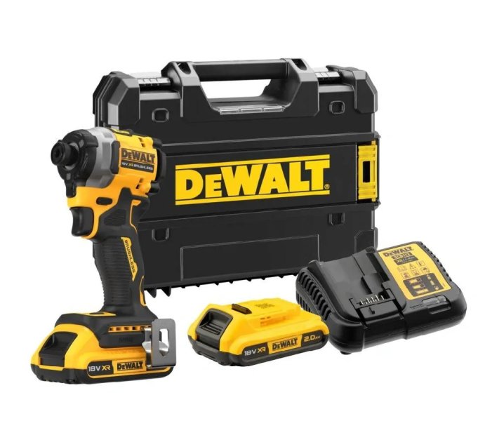 DeWALT DCF850D2T (2x2Ah) 1/4" aku rázový utahovák Obrázek