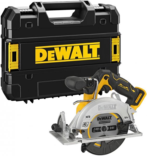 DeWALT DCS512 + Tstak (verze bez aku) 12V aku ruční okružní pila 140mm
