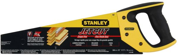 STANLEY 2-15-244 ruční pila na dřevo JETCUT standardní zuby 11 TPI - 550 mm Obrázek