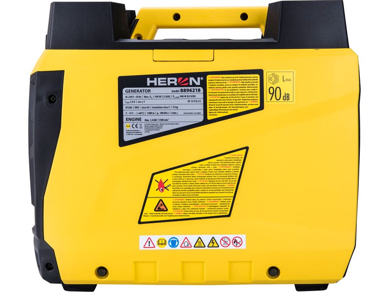 HERON 8896218 elektrocentrála digitální invertorová 1,8HP/1,1kW Obrázek