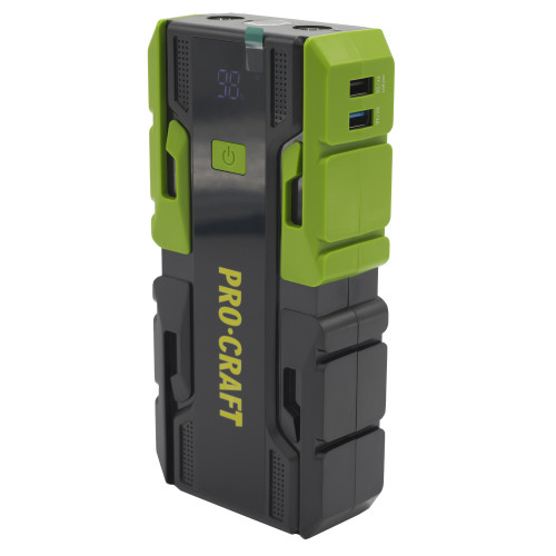 EXTOL PREMIUM PROCRAFT JS-12NE startovací aku zdroj 1200A s funkcí powerbanky 12Ah a LED svítilny Obrázek