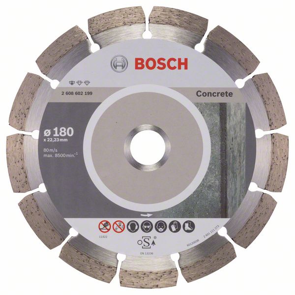 BOSCH 2608602199 diamantový kotouč 180x2,0x22,2 standard for Concrete