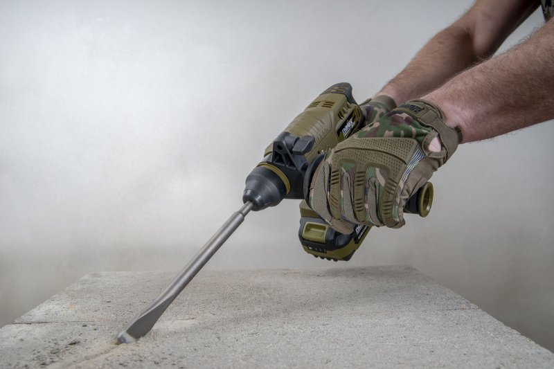 NAREX CKK 22 Basic (verze bez aku) aku vrtací kladivo Camouflage 20V Obrázek