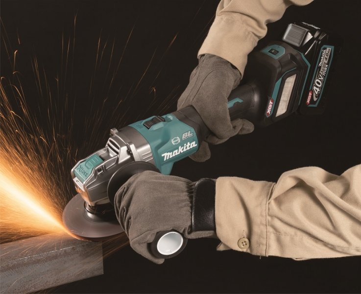 MAKITA GA041GZ aku úhlová bruska 125mm s regulací a X-lock LiIon XGT 40V, bez aku Obrázek
