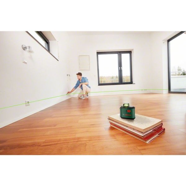 BOSCH AdvancedLevel 360 + TT 150 křížový laser 360˚ + stativ Obrázek