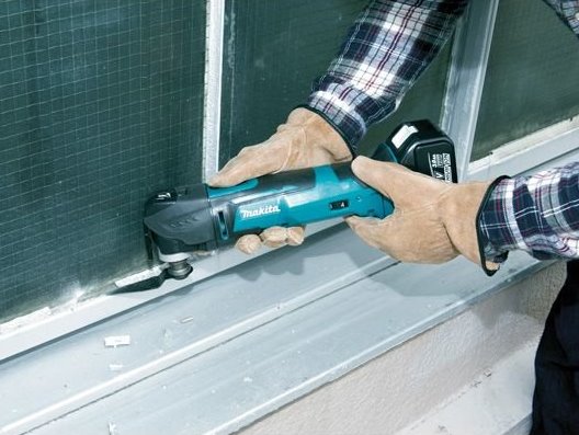 MAKITA DTM51RFJX1 aku multitool LiIon LXT 18V 2x 3Ah s příslušenstvím Obrázek