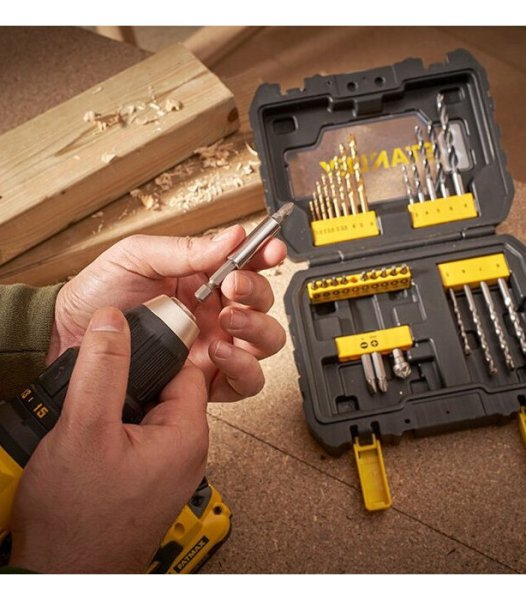 STANLEY STA88550 31dílná sada vrtáků a bitů Obrázek
