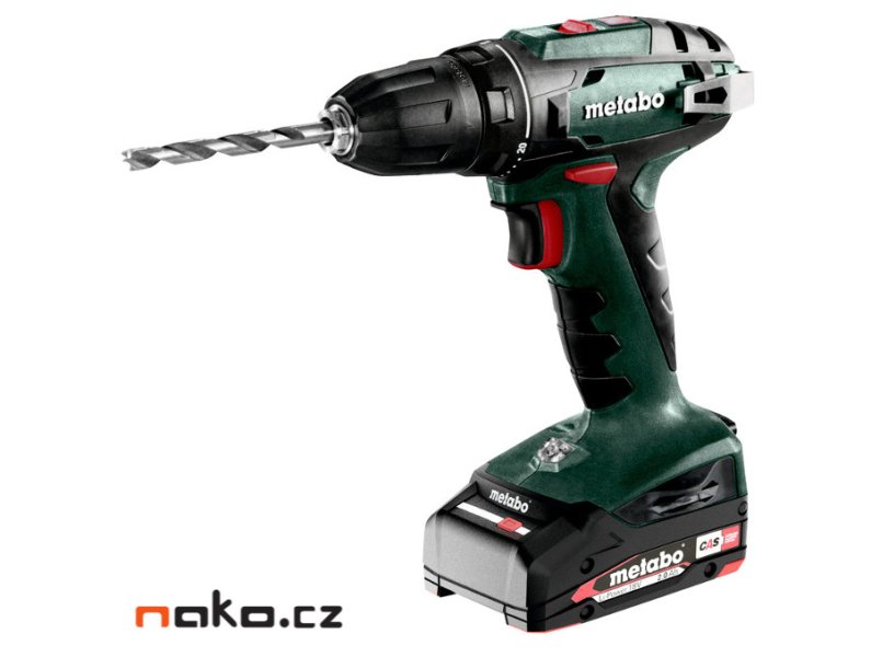 METABO Combo Set 2.3.2 aku vrtačka a kladivo BS 18 + KHA 18 LTX 24, 2x2Ah LiIon 685216500 Obrázek