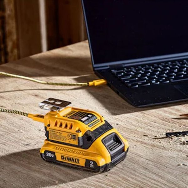 DeWALT DCB094H2 USB-C Sada aku (2x5Ah) + nabíjecí set POWERSTACK Obrázek